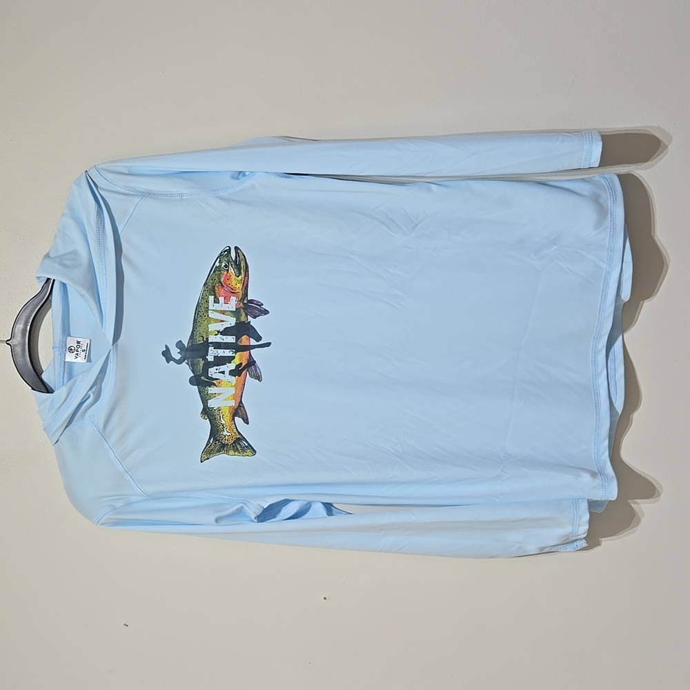 VAPOR Native Fishing Long Sleeve Hooded Top